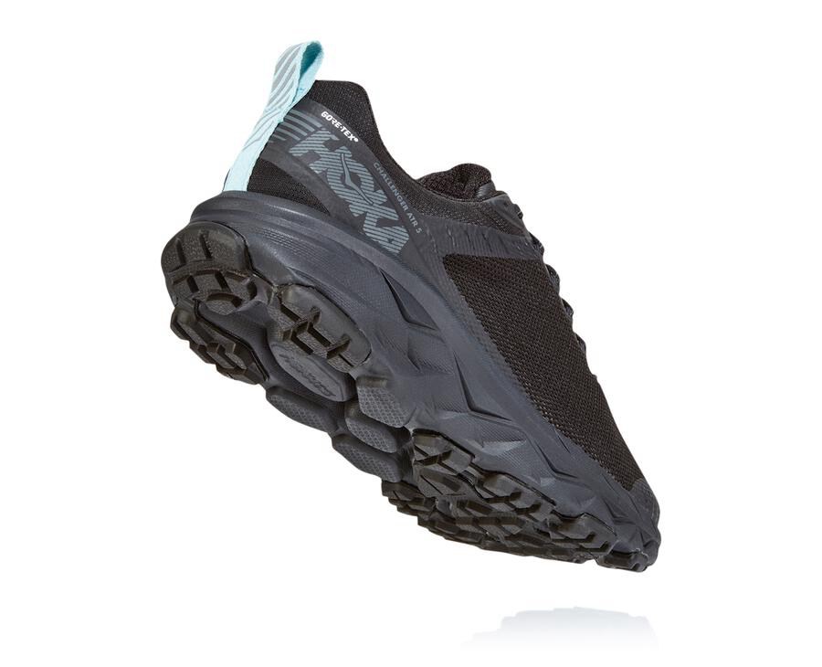 Tenis Trail Hoka One One Feminino Pretas - Challenger Atr 5 Gore-Tex - 359-UTLAKS